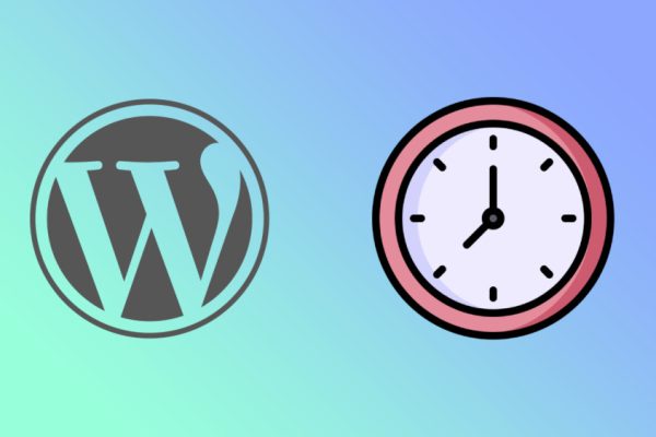 Illustration of WordPress cron job process