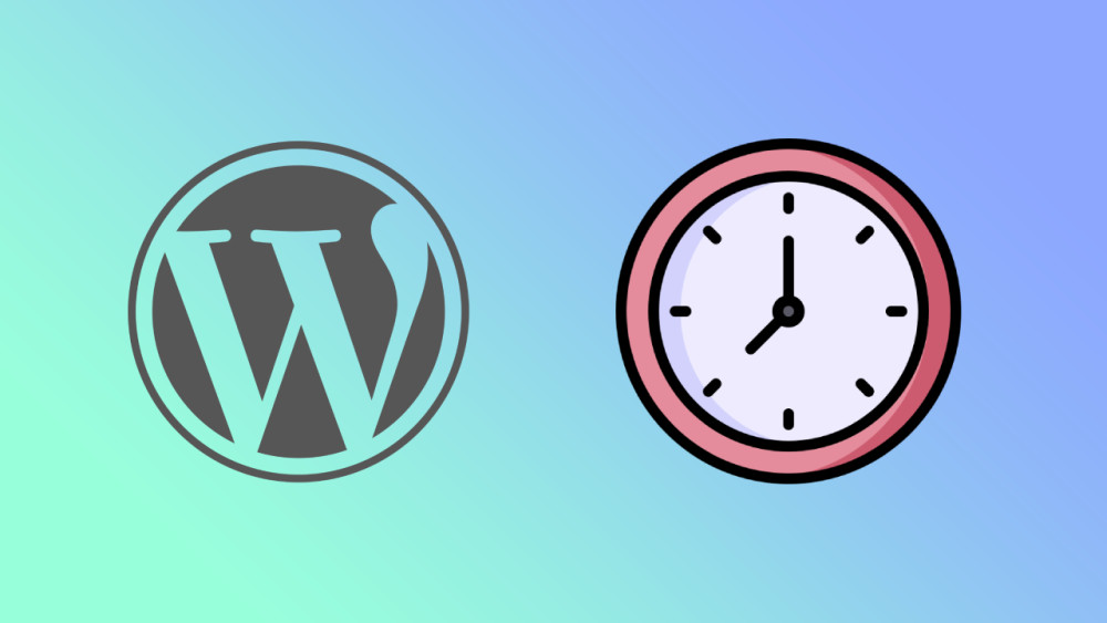 Illustration of WordPress cron job process
